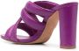 Alexandre Birman Sandalen met gewatteerd bandje Paars - Thumbnail 3