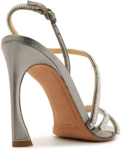 Alexandre Birman Sandalen met hoge hak Zilver