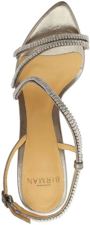 Alexandre Birman Sandalen met hoge hak Zilver