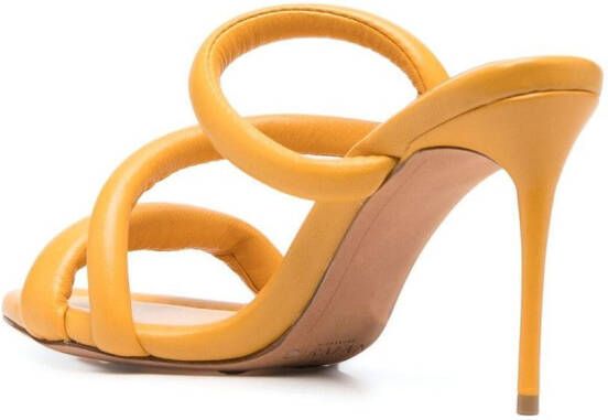 Alexandre Birman Sandalen met puntige neus Oranje