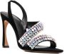 Alexandre Birman Sandalen verfraaid met kristallen Zwart - Thumbnail 2