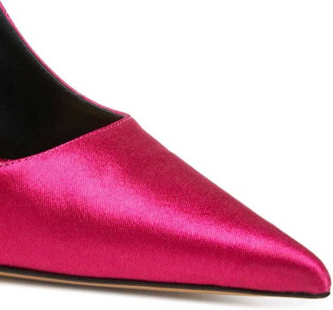 Alexandre Vauthier Satijnen pumps Roze