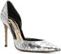 Alexandre Vauthier Leren pumps Zilver - Thumbnail 2