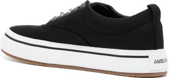 AMBUSH Vulcanized canvas sneakers Zwart