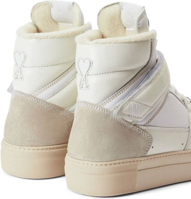 AMI Paris Ami de Coeur high-top sneakers Wit