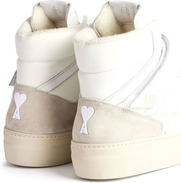 AMI Paris High-top sneakers Wit