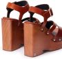 Ami Paris Verhoog je stijl met Strappy Sandalen Brown Dames - Thumbnail 4