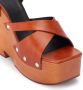 Ami Paris Verhoog je stijl met Strappy Sandalen Brown Dames - Thumbnail 5