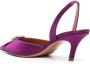 Amina Muaddi Camelia 60mm pumps Paars - Thumbnail 3