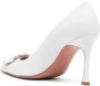 Amina Muaddi Camelia pumps verfraaid met kristallen Wit - Thumbnail 3