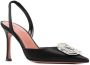 Amina Muaddi Camelia pumps Zwart - Thumbnail 2