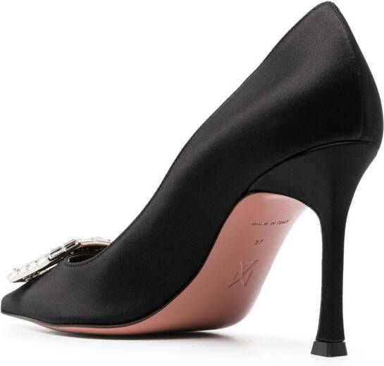 Amina Muaddi Camelia pumps Zwart