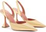 Amina Muaddi Holli slingback pumps Goud - Thumbnail 2