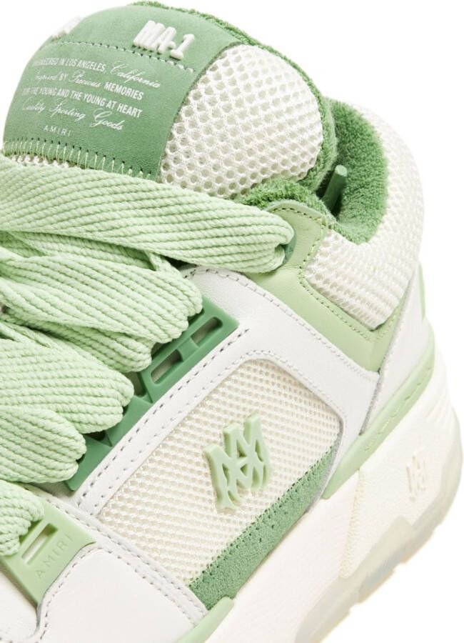 AMIRI MA-1 leren sneakers Groen