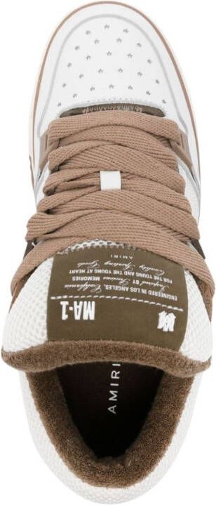 AMIRI MA-1 sneakers met vlakken Wit