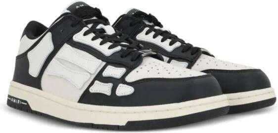 AMIRI Skel leren sneakers met vlakken Wit