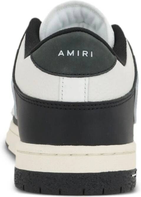 AMIRI Skel leren sneakers met vlakken Wit