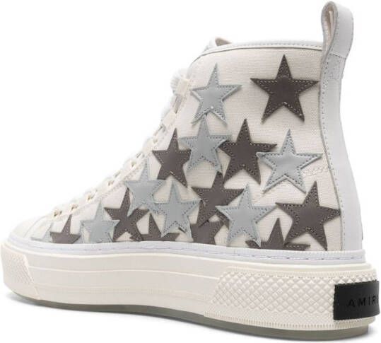 AMIRI Stars Court high-top sneakers Beige