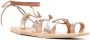 Ancient Greek Sandals Alcyone sandalen met veters Metallic - Thumbnail 2