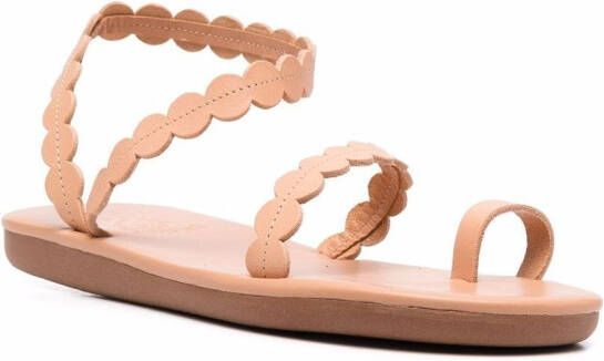 Ancient Greek Sandals Aura sandalen met bandje Beige