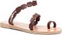 Ancient Greek Sandals Ele platte sandalen Bruin - Thumbnail 2