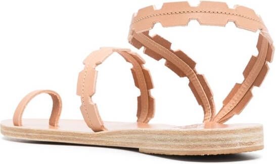 Ancient Greek Sandals Ele sandalen met open teen Beige