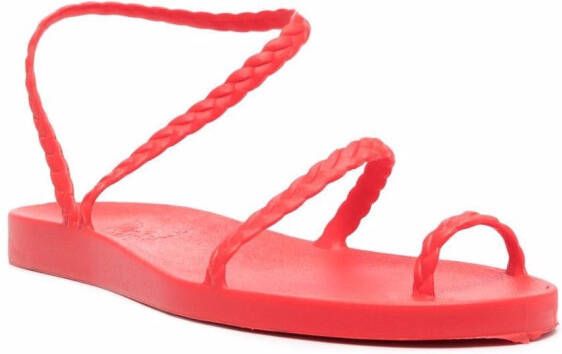 Ancient Greek Sandals Eleftheria jelly sandalen Rood