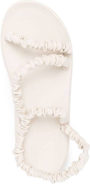 Ancient Greek Sandals Eleftheria sandalen met open neus Wit