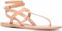 Ancient Greek Sandals Estia leren sandalen Beige - Thumbnail 2