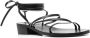 Ancient Greek Sandals Hara leren sandalen Zwart - Thumbnail 2