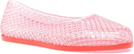 Ancient Greek Sandals Iro jelly ballerina's Roze