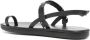 Ancient Greek Sandals Kamara leren sandalen Zwart - Thumbnail 3