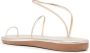 Ancient Greek Sandals Kansiz sandalen met bandjes Goud - Thumbnail 3