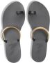 Ancient Greek Sandals Konaki sandalen verfraaid met ketting Zwart - Thumbnail 3