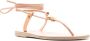 Ancient Greek Sandals Persephone leren sandalen Beige - Thumbnail 2