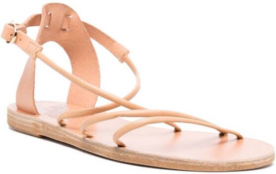 Ancient Greek Sandals Sandalen met open neus Beige