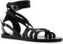 Ancient Greek Sandals 'Satira' sandals Zwart - Thumbnail 4