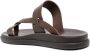 Ancient Greek Sandals Simos leren slippers Bruin - Thumbnail 3