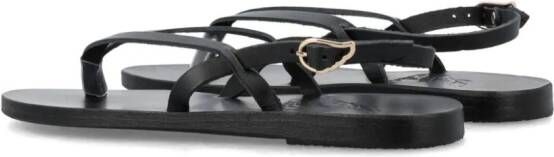 Ancient Greek Sandals Synthesis leren sandalen Zwart