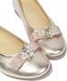 ANDANINES Ballerina's met metallic-effect Goud - Thumbnail 2