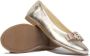 ANDANINES Ballerina's met metallic-effect Goud - Thumbnail 3