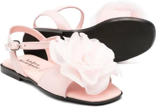 Andrea Montelpare Leren sandalen Roze