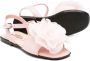 Andrea Montelpare Leren sandalen Roze - Thumbnail 2