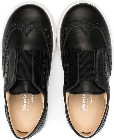 Andrea Montelpare Slip-on sneakers Zwart