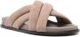 ANINE BING Sandalen met gekruiste bandjes Bruin - Thumbnail 2