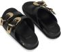 ANINE BING Leren slippers Zwart - Thumbnail 6