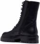 Ann Demeulemeester Leren combat boots Zwart - Thumbnail 3