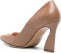 Anna F. 1354 90 leren pumps Beige - Thumbnail 3