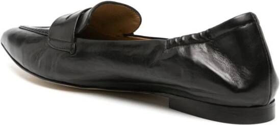 Anna F. 1451 leren loafers Zwart