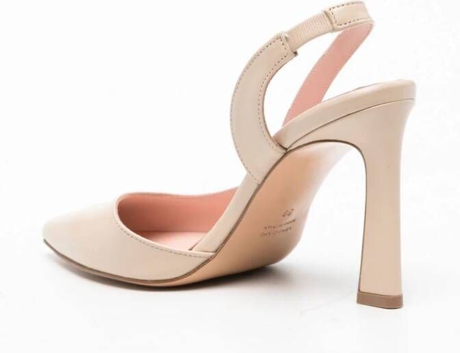 Anna F. 1494 90 slingback pumps Beige